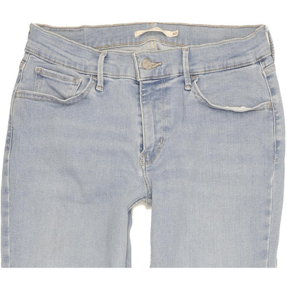Levi's 710 Super Women Blue Skinny Slim Stretch Jeans W30 L32