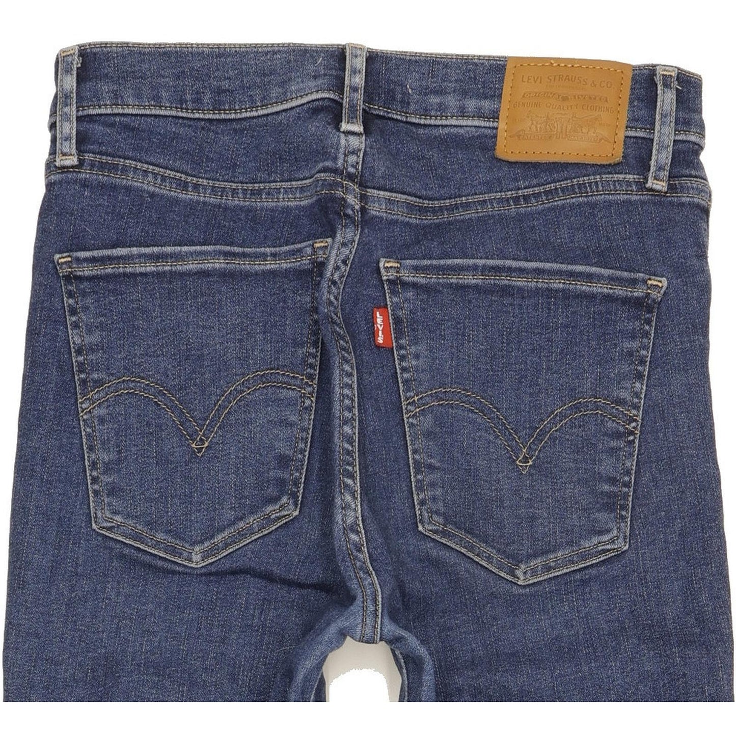 Levi's Mile Blue Skinny Slim Stretch Jeans High Waisted W28 L28