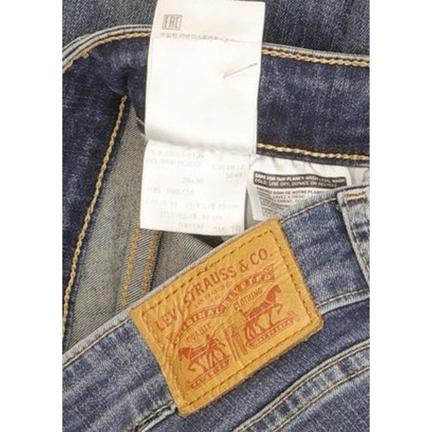 Levi's 711 Women Blue Skinny Slim Stretch Jeans W28 L30
