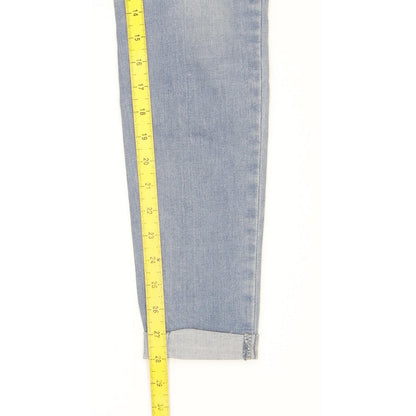 Levi's 710 Super Women Blue Skinny Slim Stretch Jeans W29 L28