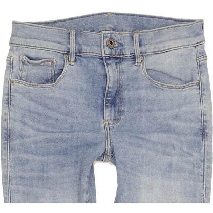G-Star 3301 Women Blue Skinny Slim Stretch Jeans W28 L34