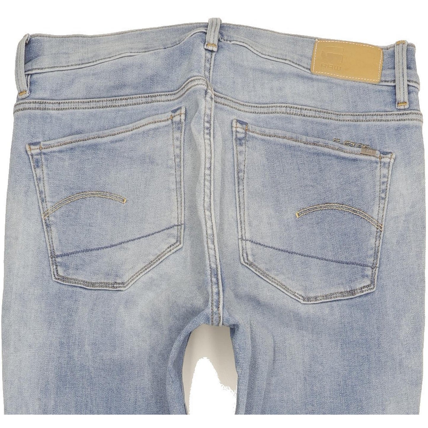 G-Star 3301 Women Blue Skinny Slim Stretch Jeans W28 L34