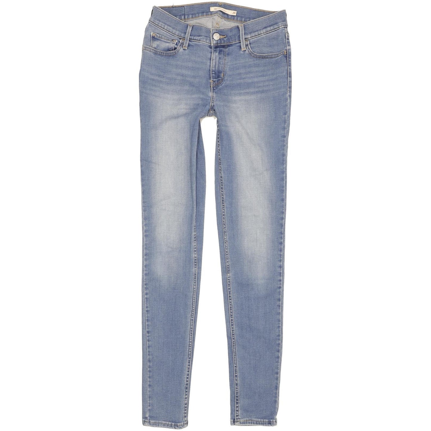 Levi's 710 Super Women Blue Skinny Slim Stretch Jeans W29 L32