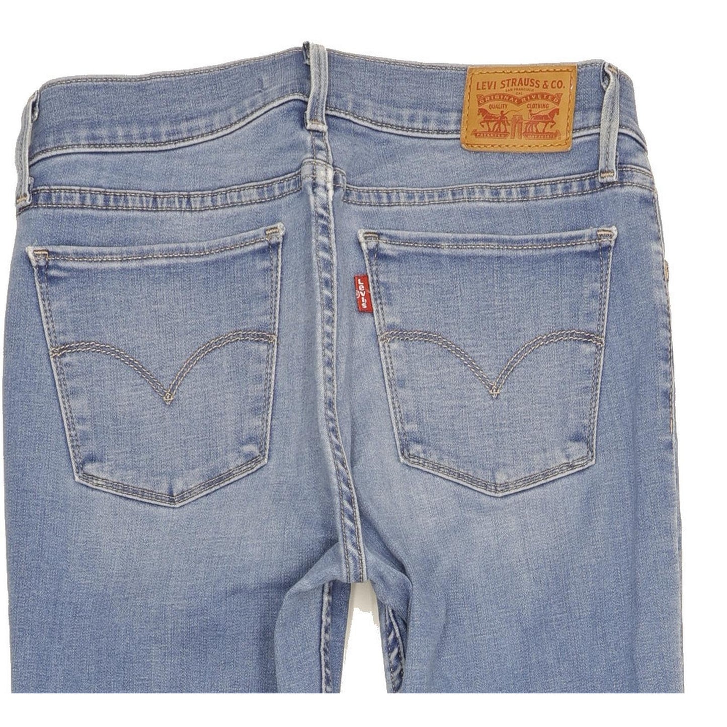 Levi's 710 Super Women Blue Skinny Slim Stretch Jeans W29 L32