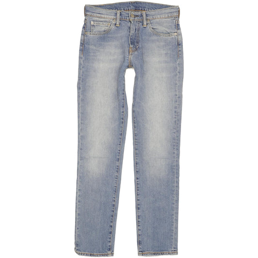 Levi's 511 Men Blue Straight Slim Stretch Jeans W30 L31