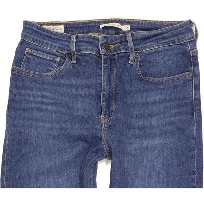 Levi's 721 Blue Skinny Slim Stretch Jeans High Waisted W29 L31