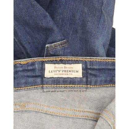 Levi's 721 Blue Skinny Slim Stretch Jeans High Waisted W29 L31