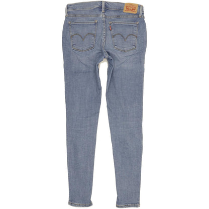 Levi's 710 Super Women Blue Skinny Slim Stretch Jeans W28 L29