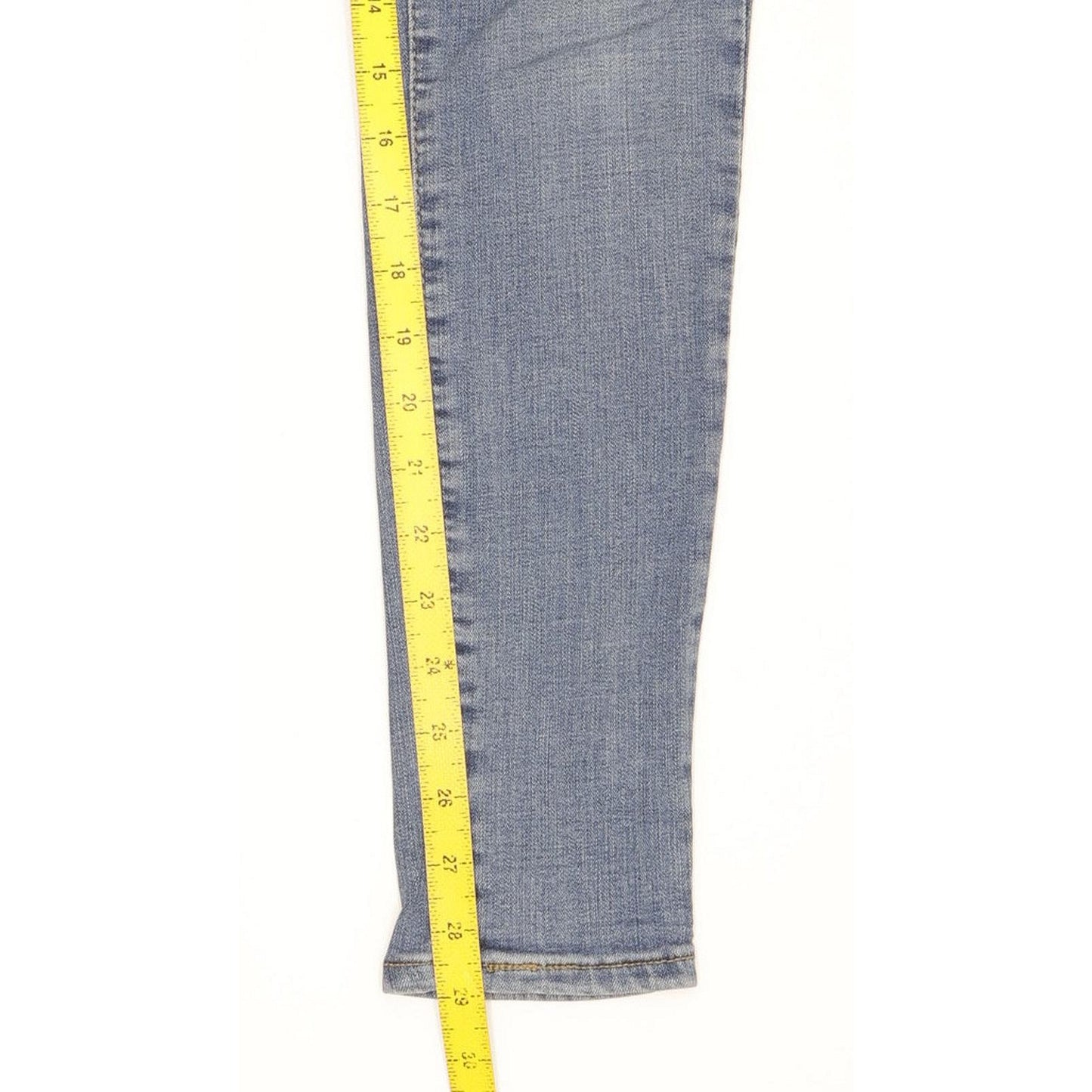 Levi's 710 Super Women Blue Skinny Slim Stretch Jeans W28 L29