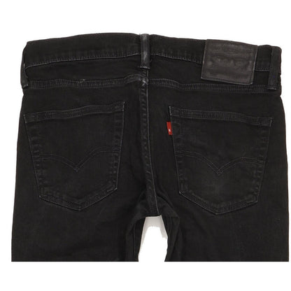 Levi's 511 Men Black Straight Slim Stretch Jeans W31 L33