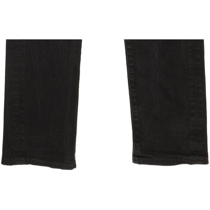 Levi's 511 Men Black Straight Slim Stretch Jeans W31 L33