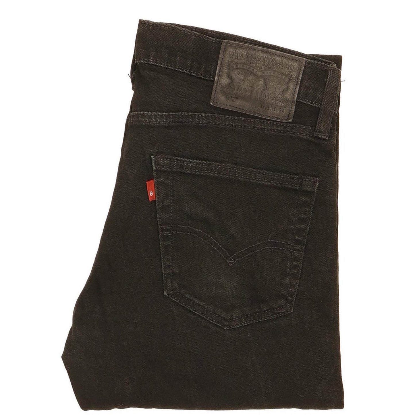 Levi's 511 Men Black Straight Slim Stretch Jeans W31 L33