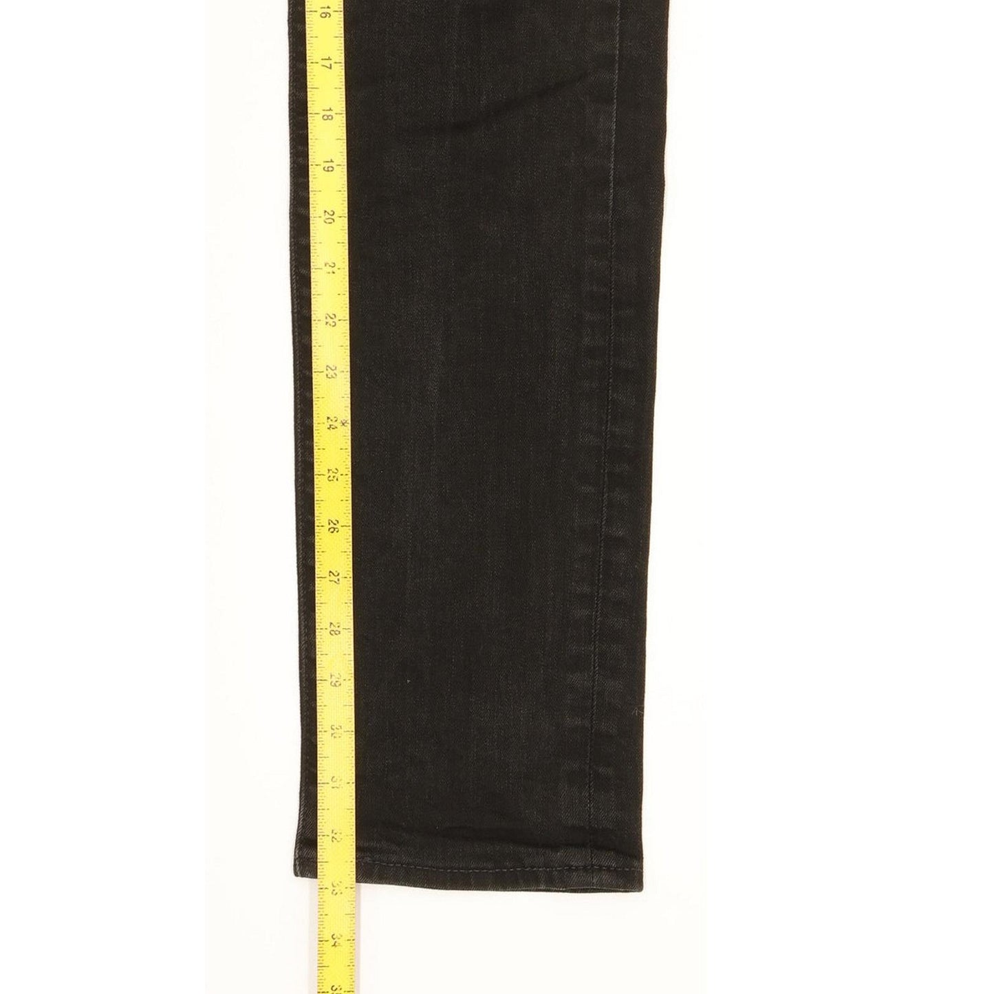 Levi's 511 Men Black Straight Slim Stretch Jeans W31 L33