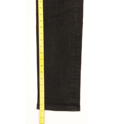 Levi's 511 Men Black Straight Slim Stretch Jeans W31 L33
