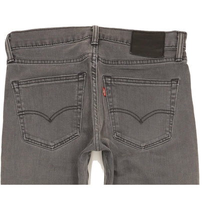 Levi's 511 Men Grey Straight Slim Stretch Jeans W31 L31
