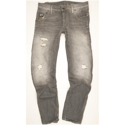 G-Star Arc 3D Men Grey Straight Slim Jeans W32 L32