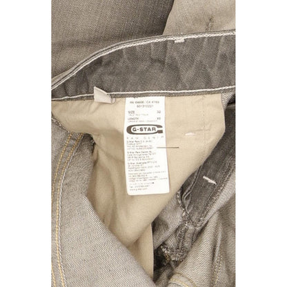 G-Star Arc 3D Men Grey Straight Slim Jeans W32 L32