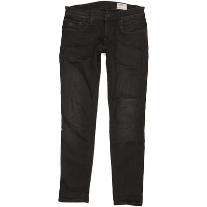 G-Star 3301 Men Black Skinny Slim Stretch Jeans W30 L30