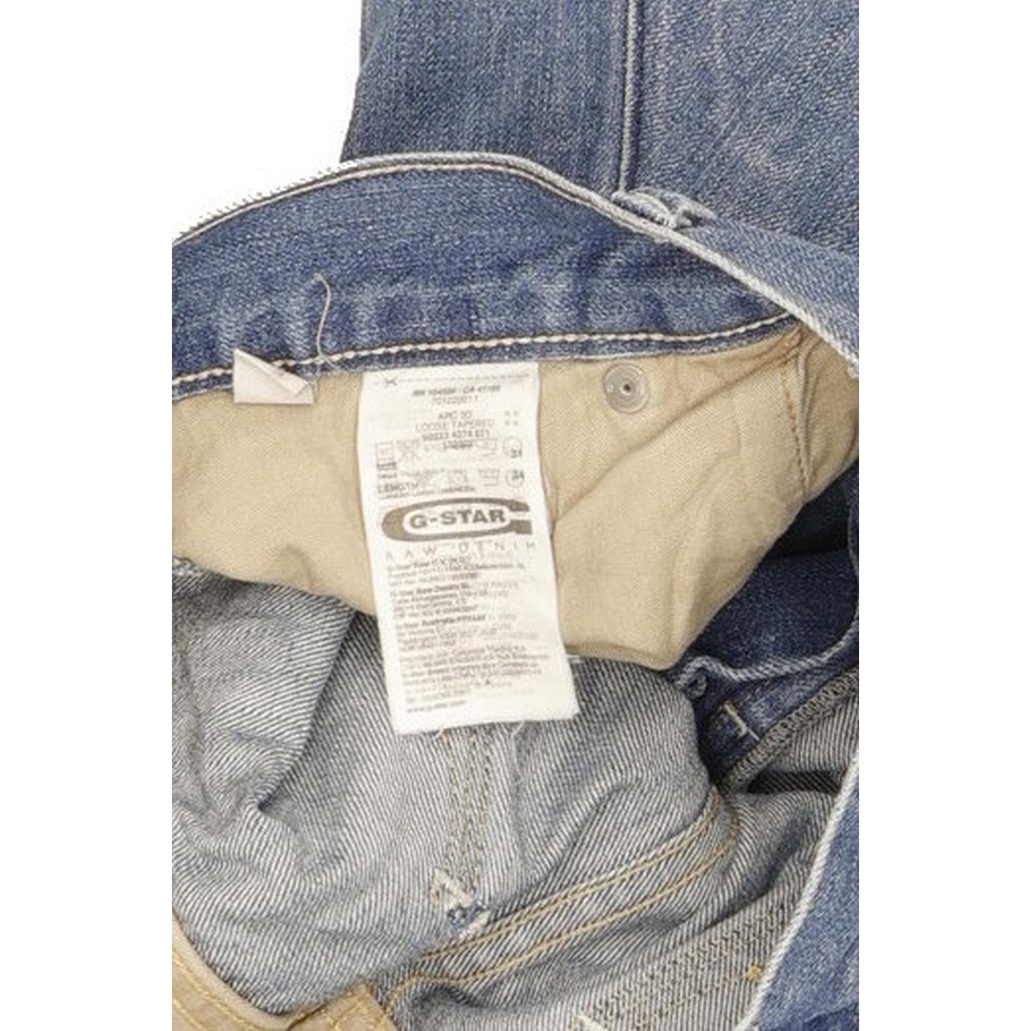 G-Star Arc 3D Men Blue Tapered Loose Jeans W31 L34