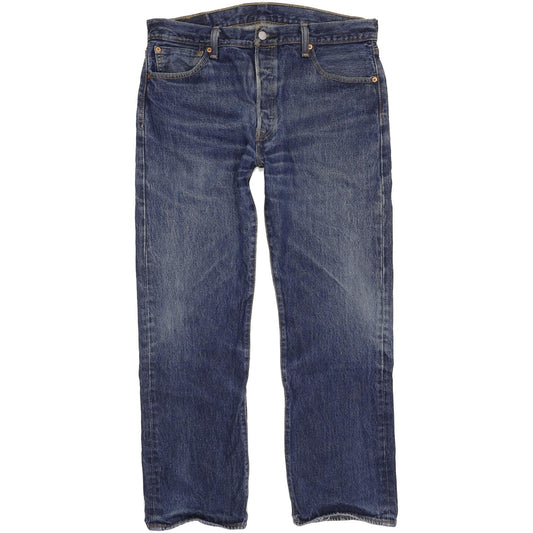 Levi's 501 Men Blue Straight Regular Jeans W36 L30