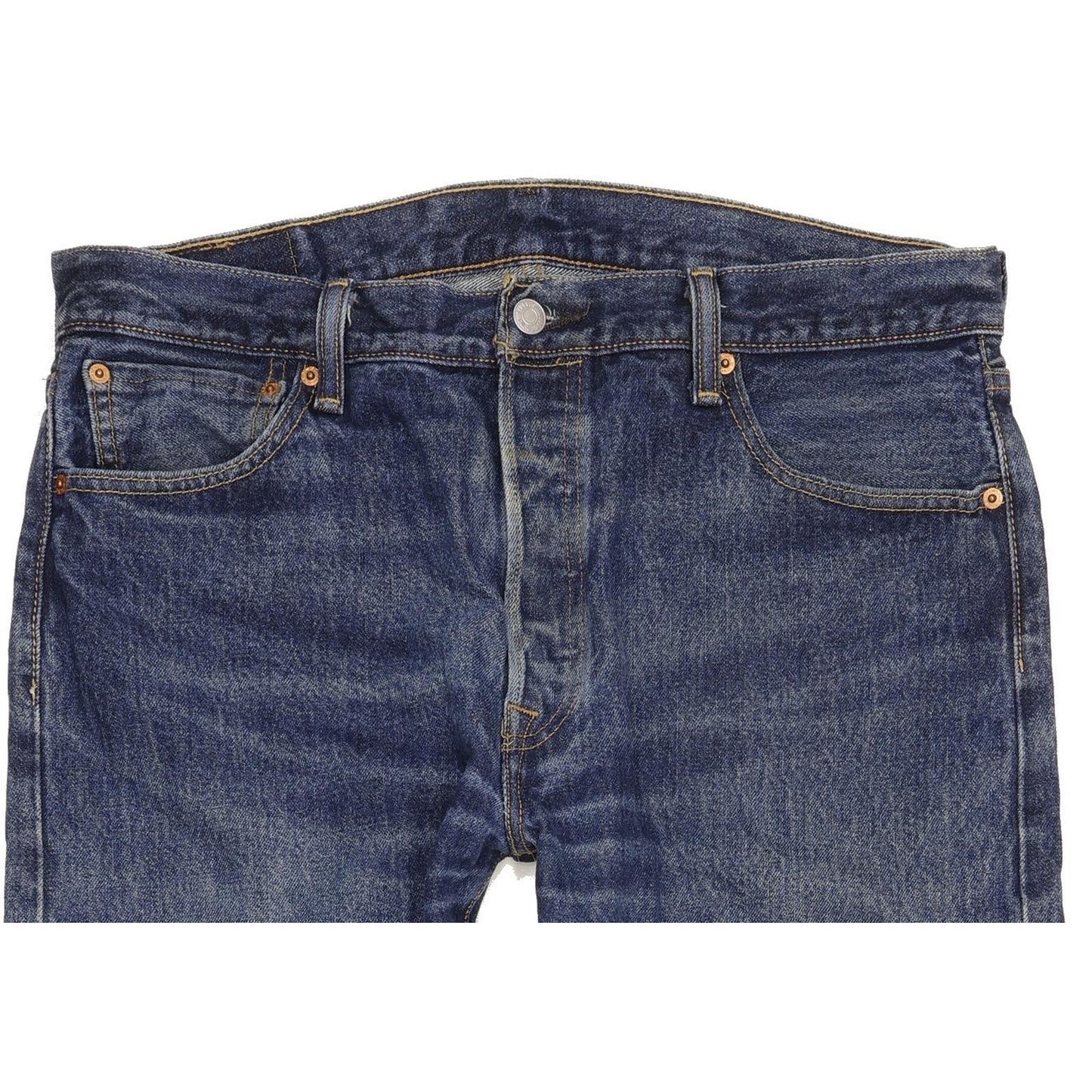 Levi's 501 Men Blue Straight Regular Jeans W36 L30