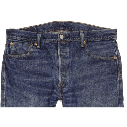 Levi's 501 Men Blue Straight Regular Jeans W36 L30