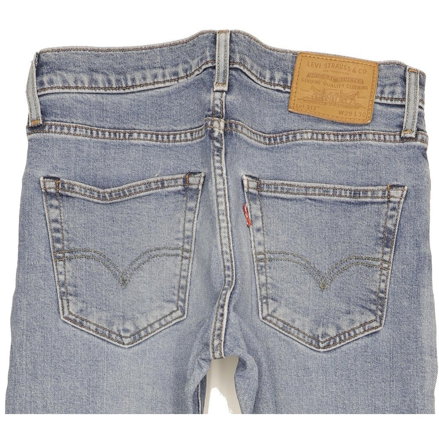 Levi's 512 Men Blue Tapered Slim Jeans W29 L29