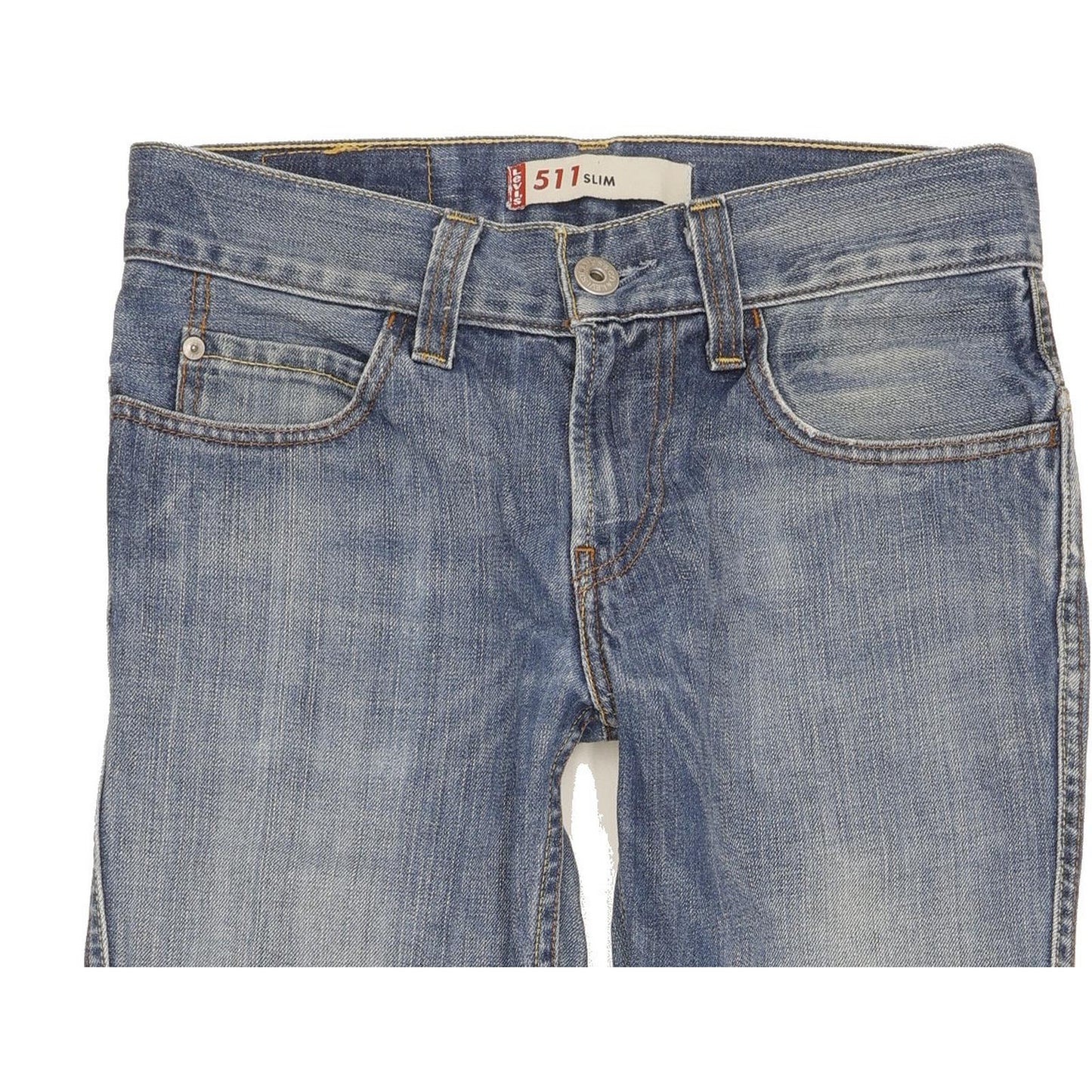 Levi's 511 Men Blue Straight Slim Jeans W30 L29