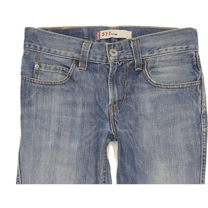 Levi's 511 Men Blue Straight Slim Jeans W30 L29