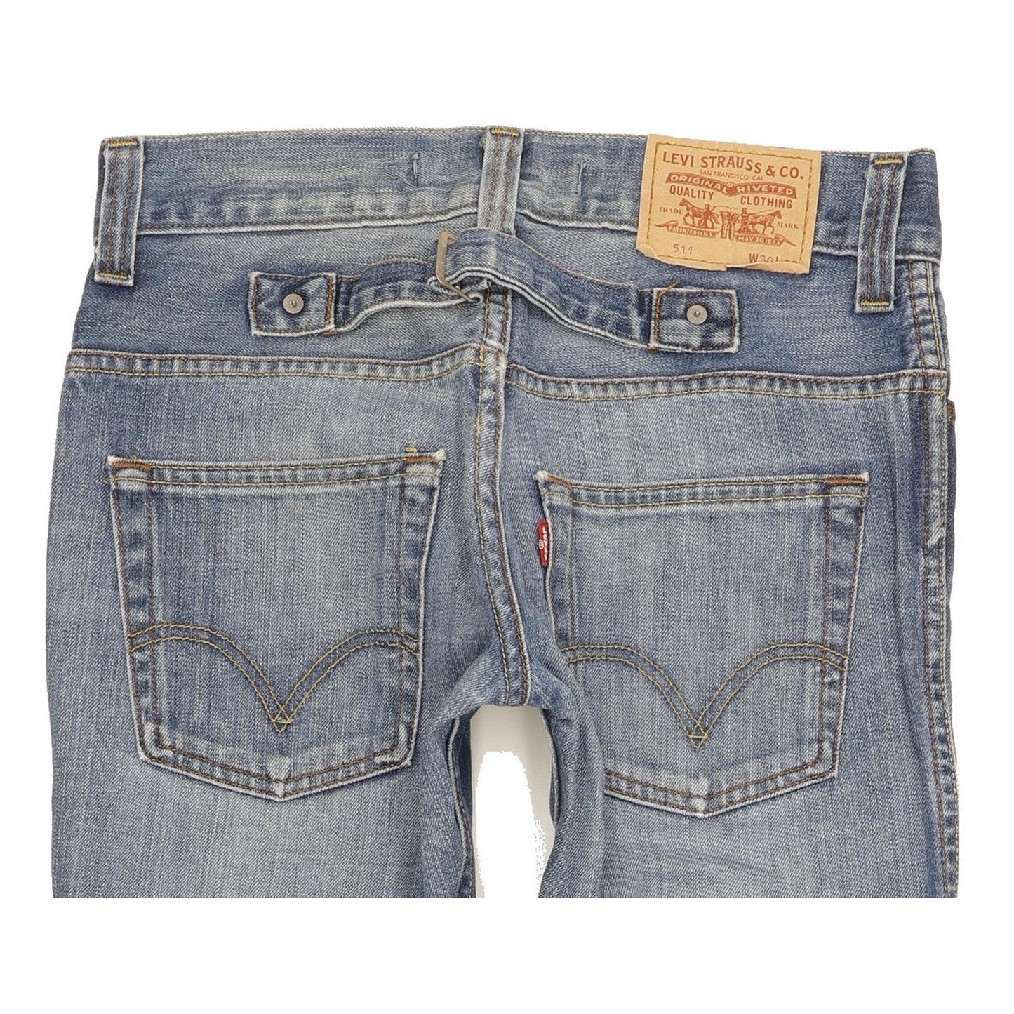 Levi's 511 Men Blue Straight Slim Jeans W30 L29