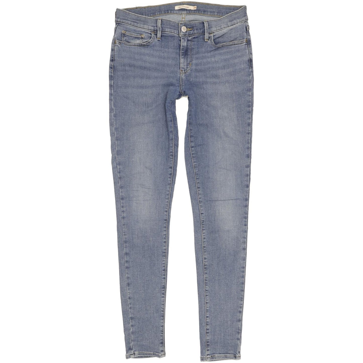 Levi's 710 Super Women Blue Skinny Slim Stretch Jeans W29 L32