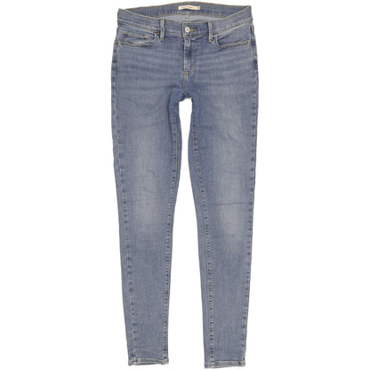 Levi's 710 Super Women Blue Skinny Slim Stretch Jeans W29 L32