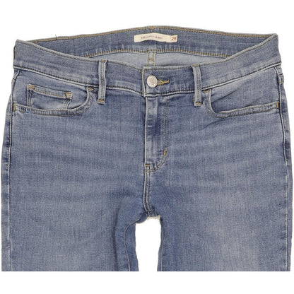 Levi's 710 Super Women Blue Skinny Slim Stretch Jeans W29 L32