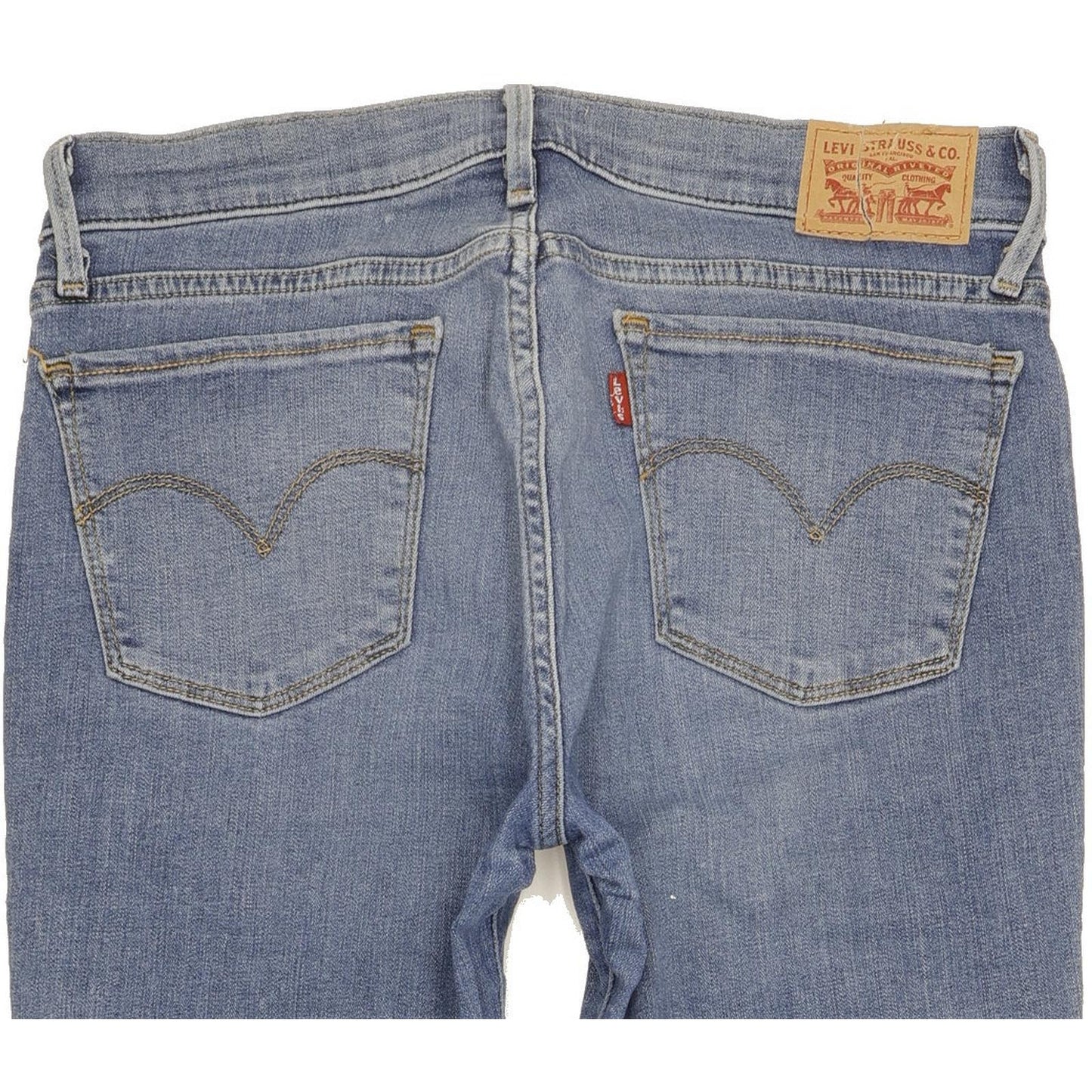 Levi's 710 Super Women Blue Skinny Slim Stretch Jeans W29 L32