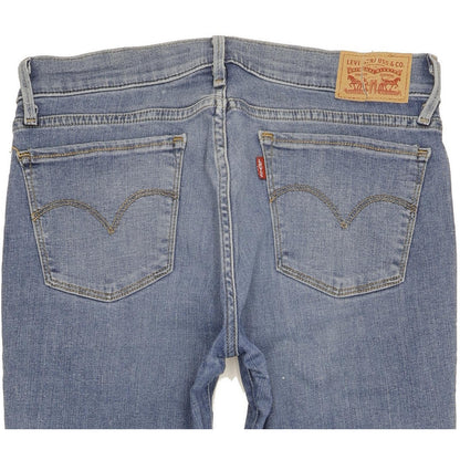 Levi's 710 Super Women Blue Skinny Slim Stretch Jeans W29 L32