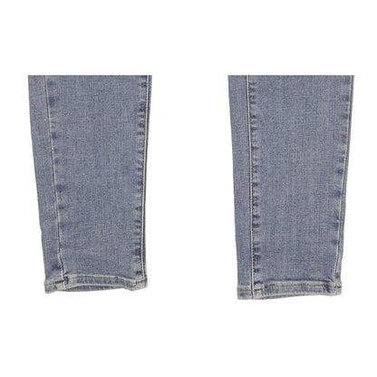 Levi's 710 Super Women Blue Skinny Slim Stretch Jeans W29 L32