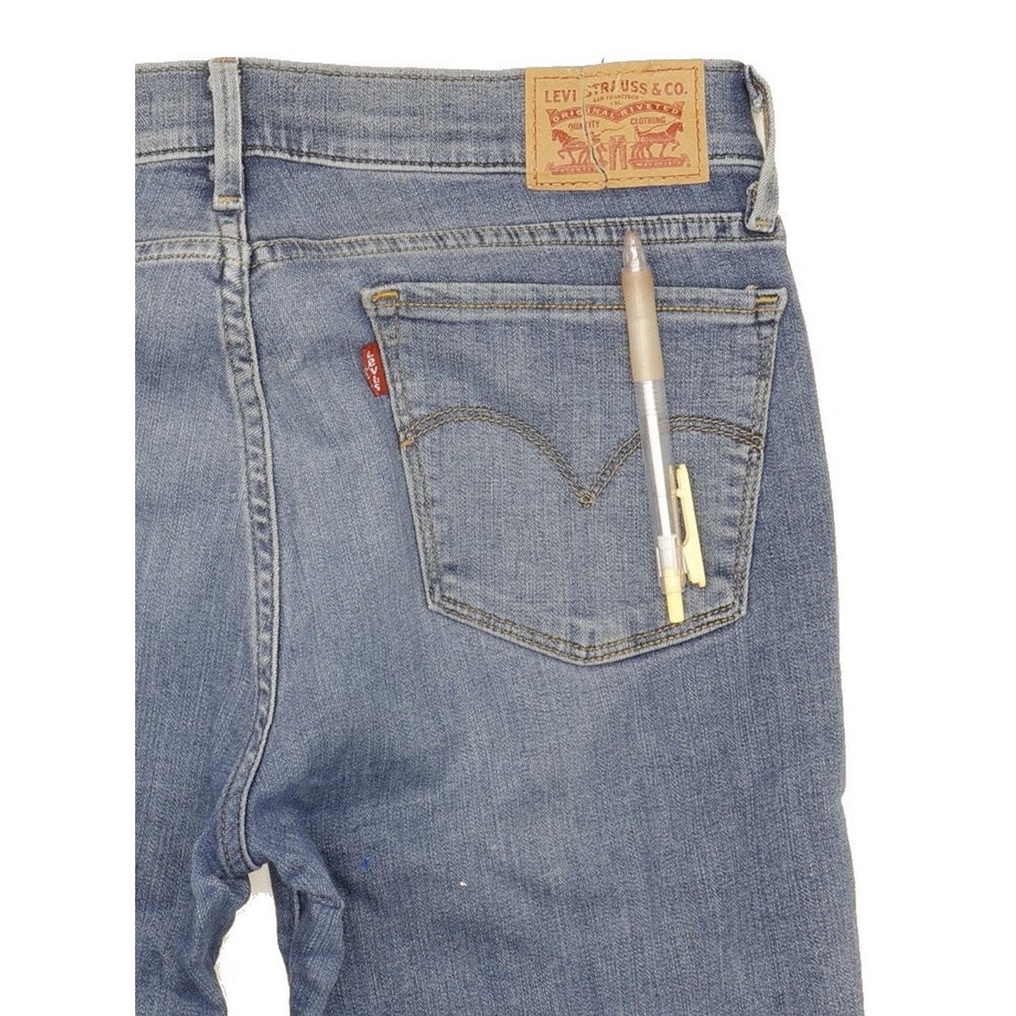 Levi's 710 Super Women Blue Skinny Slim Stretch Jeans W29 L32