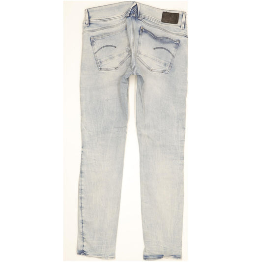 G-Star Lynn Women Blue Skinny Slim Stretch Jeans W28 L29