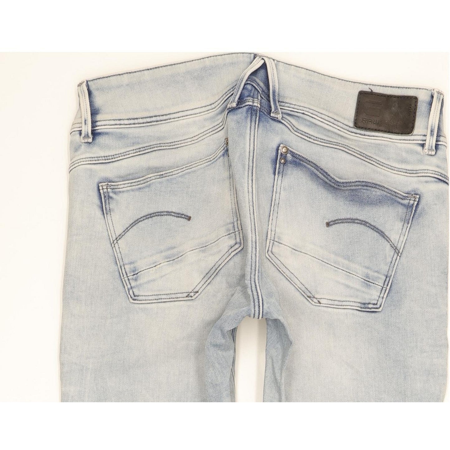 G-Star Lynn Women Blue Skinny Slim Stretch Jeans W28 L29