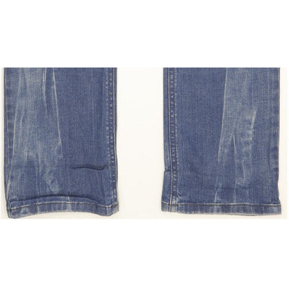Diesel Lowky 008C2 Women Blue Straight Slim Stretch Jeans W26 L32