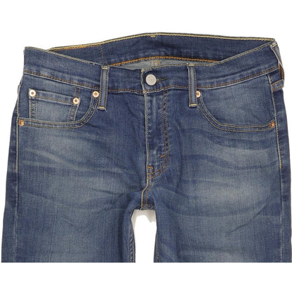 Levi's 511 Men Blue Straight Slim Jeans W30 L33