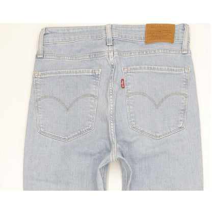 Levi's 721 Women Blue Skinny Slim Stretch Jeans W26 L31
