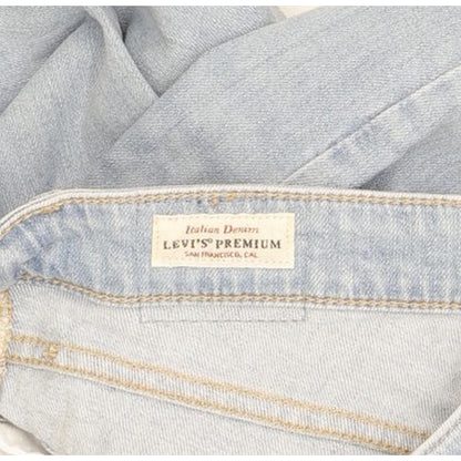 Levi's 721 Women Blue Skinny Slim Stretch Jeans W26 L31