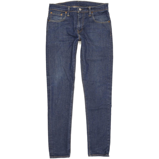 Levi's 520 Men Blue Tapered Slim Stretch Jeans W30 L32