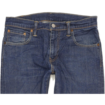 Levi's 520 Men Blue Tapered Slim Stretch Jeans W30 L32