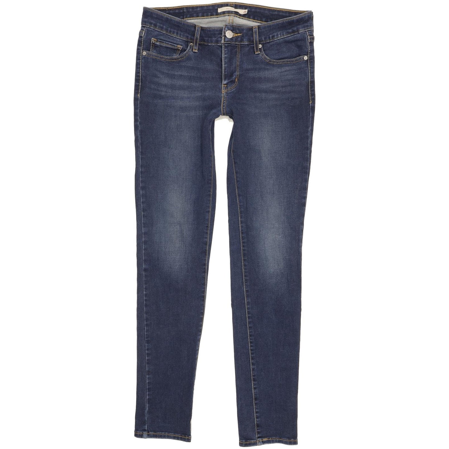 Levi's 711 Women Blue Skinny Slim Jeans W28 L30