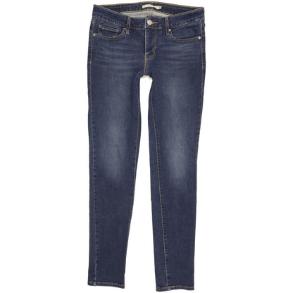 Levi's 711 Women Blue Skinny Slim Jeans W28 L30