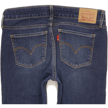 Levi's 711 Women Blue Skinny Slim Jeans W28 L30