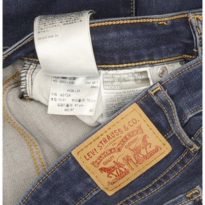 Levi's 711 Women Blue Skinny Slim Jeans W28 L30