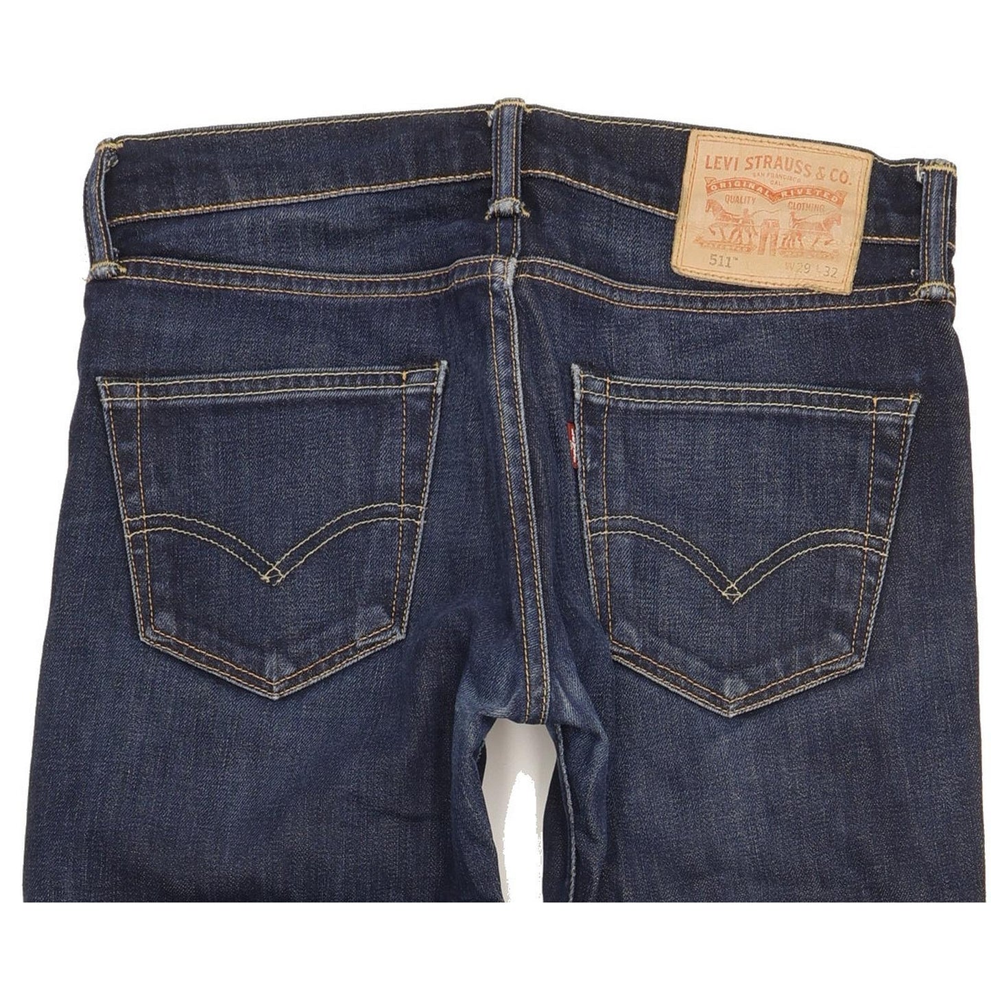 Levi's 511 Men Blue Straight Slim Stretch Jeans W29 L31